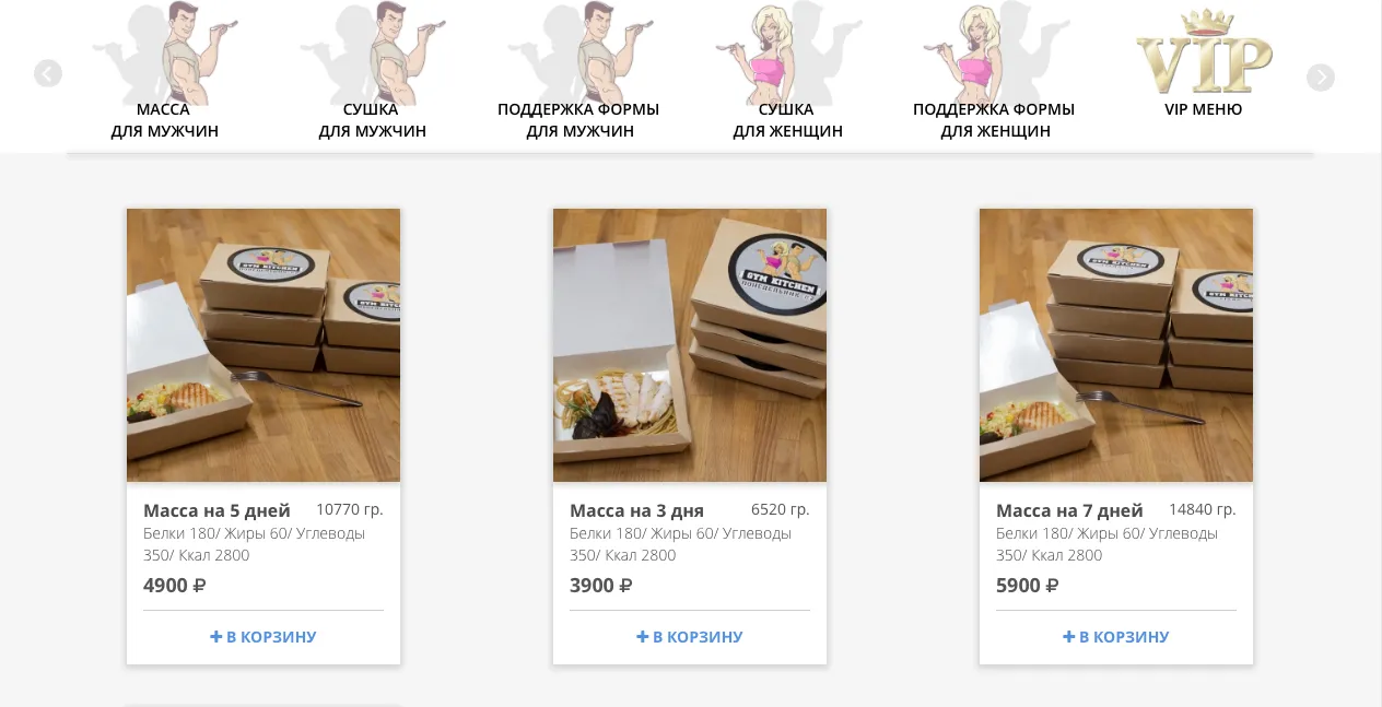 GymKitchen — 2